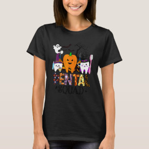 Tandläkartrupp Kostym Trick Or Tänder Tandläkare H T Shirt