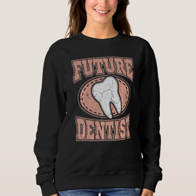 Tandläkarundersökning av tandläkare i Student Fram T Shirt (Framsida)