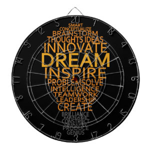 Tändlampa med inspirationsljus darttavla