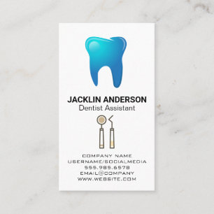 TandLogotyp Dental Verktyg Visitkort