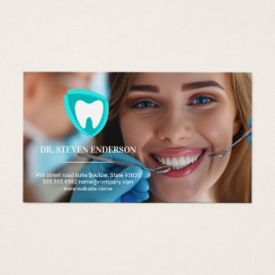 TandLogotyp   Dentist Städning Teeth Visitkort