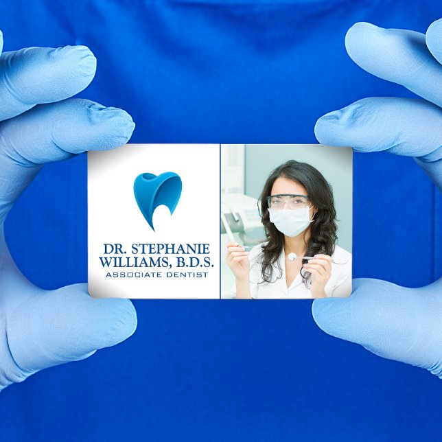 TandLogotyp | Tandläkares Professionell | KN-numme Visitkort (Skapare uppladdad)