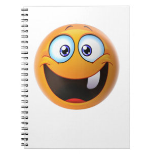 Tandlös Gul Smil Anteckningsbok