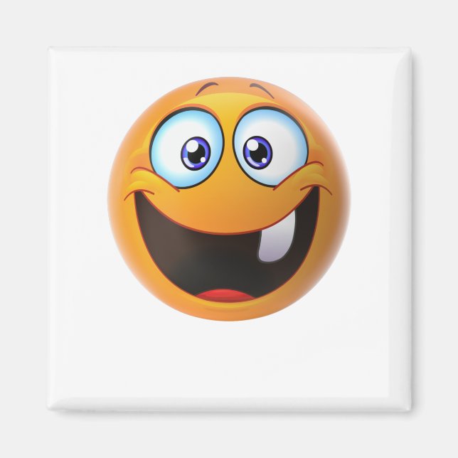 Tandlös sjömil-Gult Magnet (Framsidan)