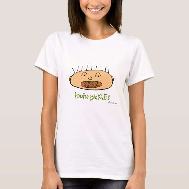 Tandmejsel, långärmad T T-shirt (Framsida)