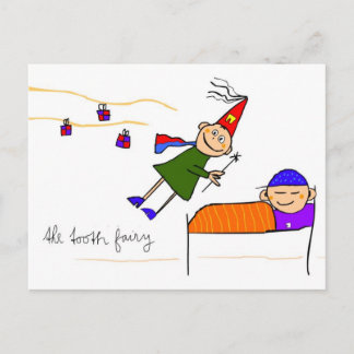 "Tandmjölken" Vykort