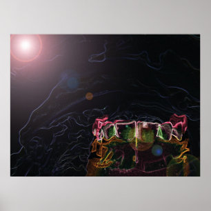 Tandmodellsdesign Tentist Orthodontist Poster