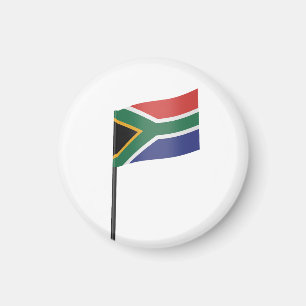 Tandplockning med flagga syd-Afrikan Magnet