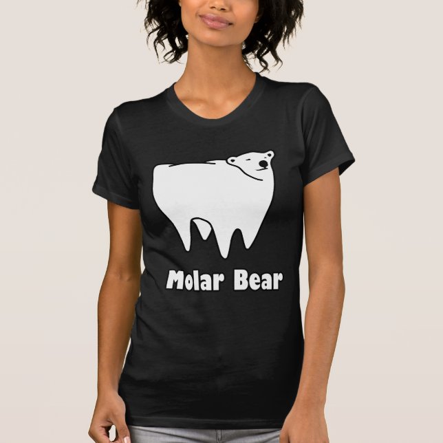 Tandremsa för molarklär Polar Tee Shirt (Framsida)