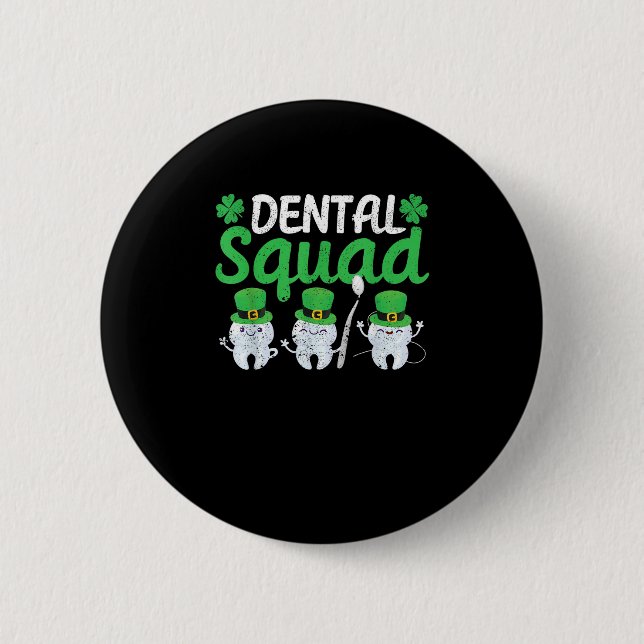 Tandruta Leprechaun Teeth St patricks day Toot Knapp (Framsida)