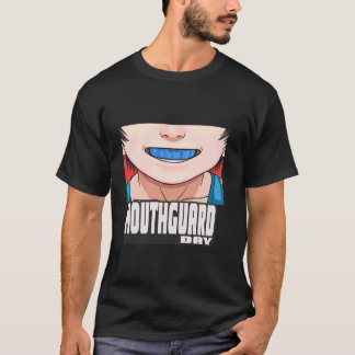 Tandskyddsdag Tandskydd Dina Tänder Sport Barn T Shirt