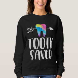 Tandsparare rolig tandläkare tandhygienist assiste t shirt
