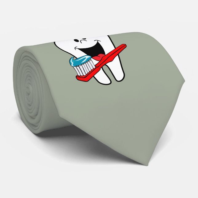 Tandtandad lycklig slips (Rullad)