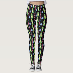 Tandtandborsttandkräm, tecknad av tandtvätt leggings