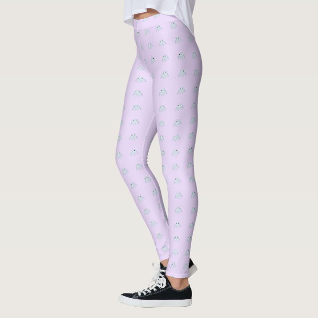 Tandtanddesign för Aqua Tooth Leggings (Vänster)
