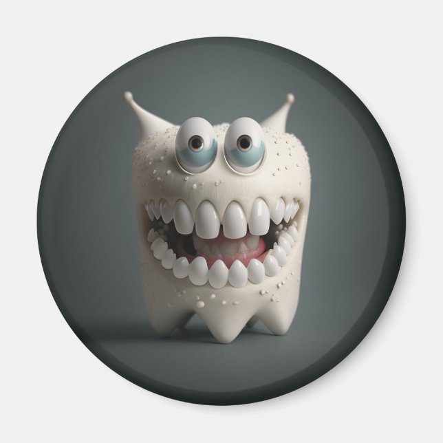 Tandtänder, magnet (Framsidan)