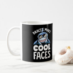 Tandtandodontiska tandläkarklamrar gör Coola Ans Kaffemugg