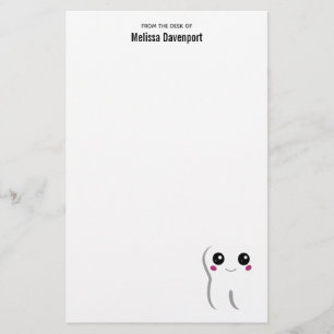 Tandtandslampa av lycklig brevpapper