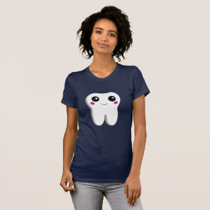Tandtandslampa av lycklig t shirt