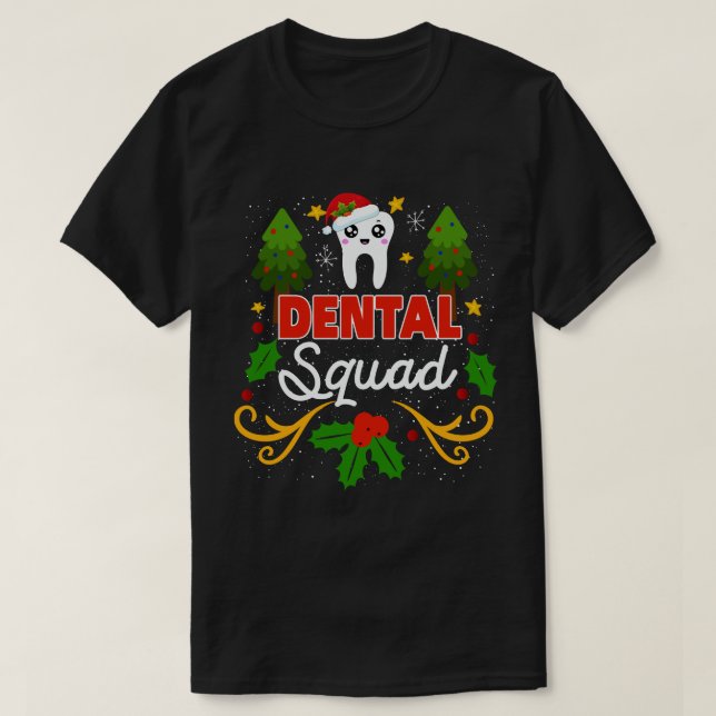 Tandtandstensassistenten Julafton T Shirt (Design framsida)