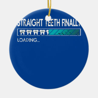 Tandtandstensstenstandtråd för tandstensstenstands julgransprydnad keramik