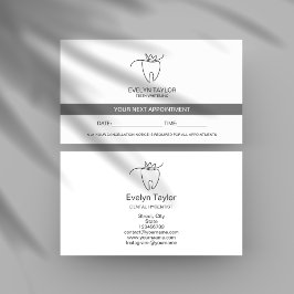 Tandtandstenttänder Whitening Möte Visitkort