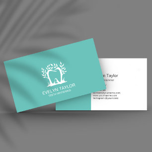 Tandtandstenttänder Whitening Smile Krona Visitkort