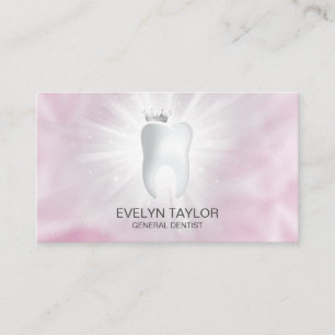 Tandtandstenttänder Whitening Smile Krona Visitkort