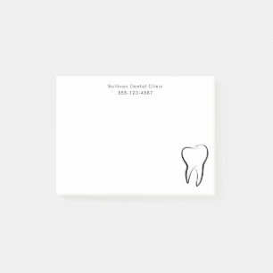 Tandtandtand Tandvård Clinic Medical Graphic Post-it Block