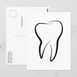 Tandtandtand Tandvård Clinic Oral Hygiene Vykort
