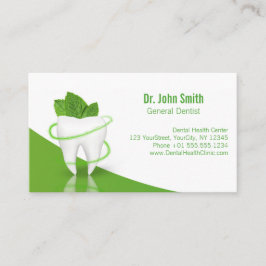 Tandtandtråd för tandläkarmedicin Mint Löv - Möte Tidsbeställning Kort