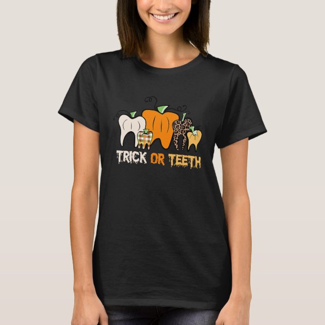 Tandtandvårdstandvårdstandläkare T Shirt (Framsida)