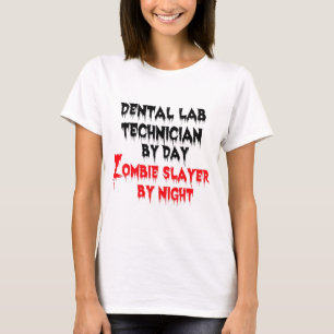 Tandtekniker vid dagstidningen Zombie Sayer T-shirt