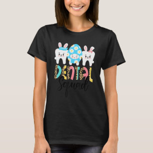 Tandtorget Bunnies Teeth Cute Dental Assistant E T Shirt