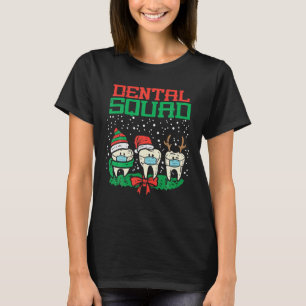 Tandtorget Teeth i Mask juldentist T Shirt