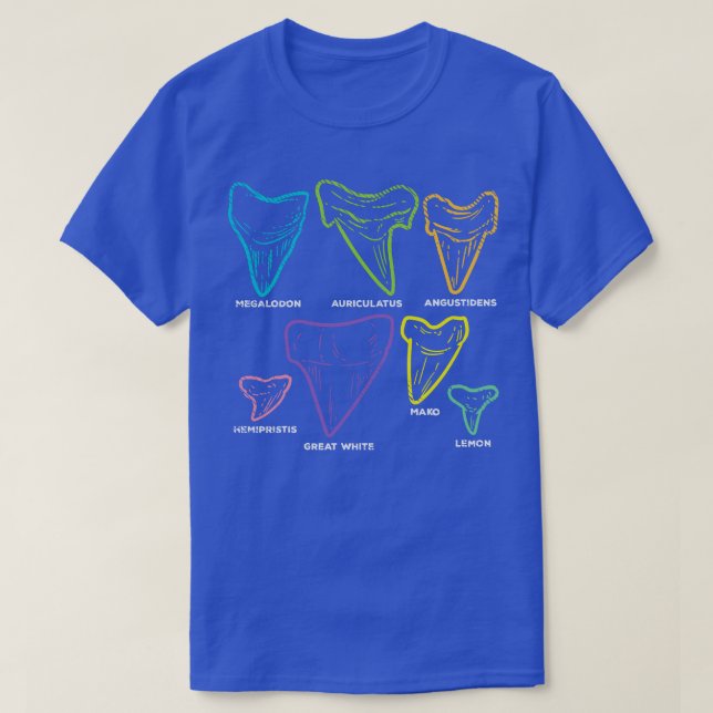 Tandtyper Fossil Hunting T Shirt (Design framsida)
