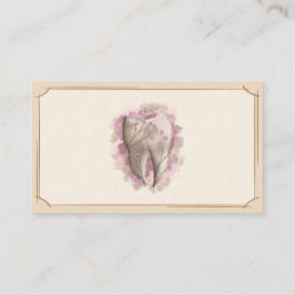 Tandvård. Dentist/tandassistent. Mall Visitkort