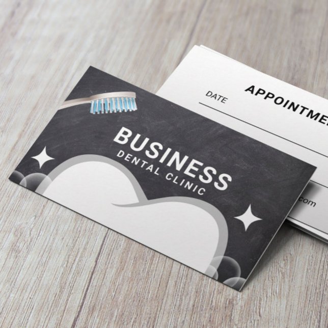 Tandvård för tandtand och bubblor i kretskort tidsbeställning kort (Skapare uppladdad)