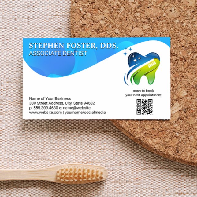 Tandvård Icon | QR-Affärskort Visitkort (Skapare uppladdad)