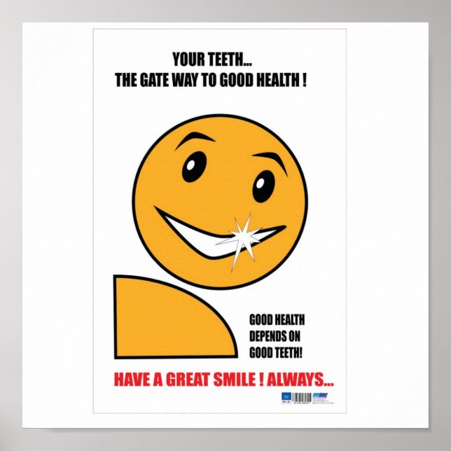 Tandvård Poster (Framsidan)