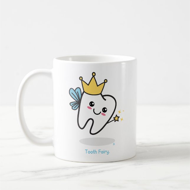 Tandvård: Tooth Fairy Kaffemugg (Vänster)