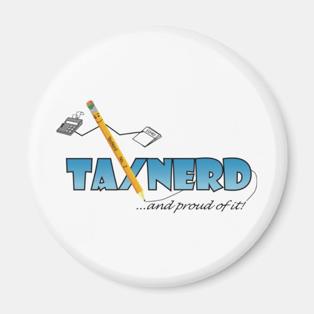 TaNerd Fridge Magnet (Framsidan)