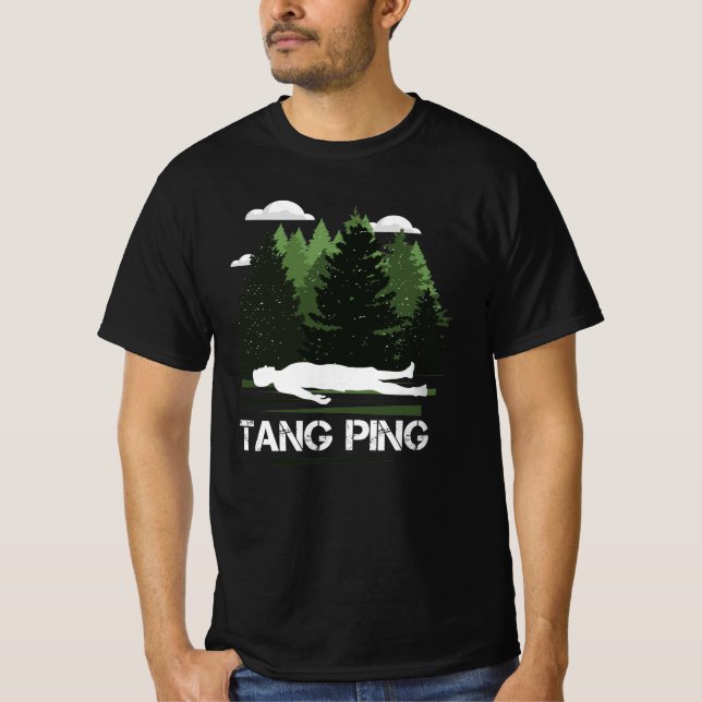 Tang Ping, underbar natur T Shirt (Framsida)
