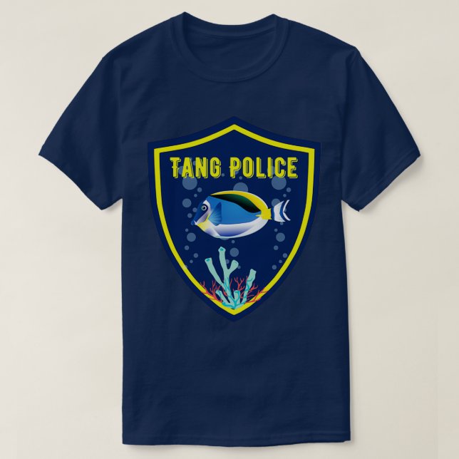 Tang Police T Shirt (Design framsida)