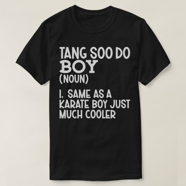 Tang Soo Do Boy T Shirt (Design framsida)