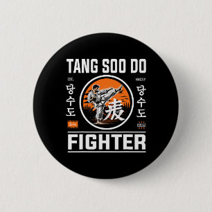 Tang Soo do Fighter - Fläkt vid koreanska Karate Knapp