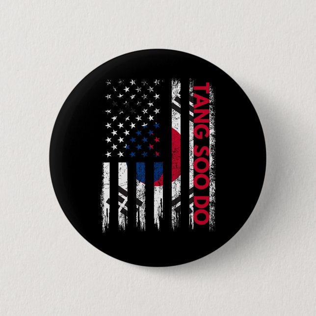 Tang Soo Do Karate Martial Arts Training KoreFl Knapp (Framsida)