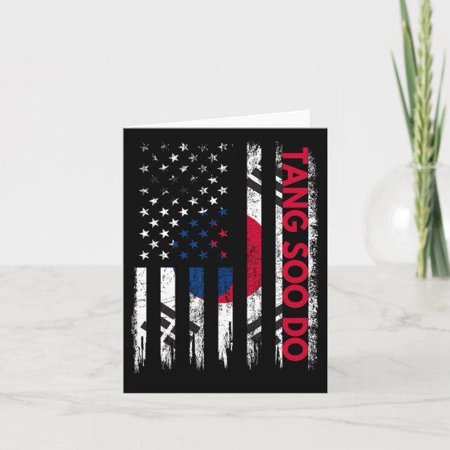 Tang Soo Do Karate Martial Arts Training KoreFl Kort (Framsida)