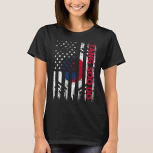 Tang Soo Do Karate Martial Arts Training KoreFl T Shirt