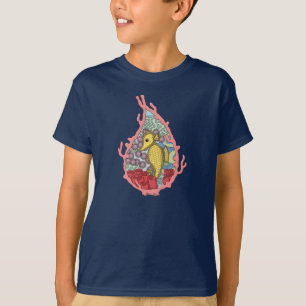 Tanga Seahorse Barn och Baby Mörk Shirt T-shirt